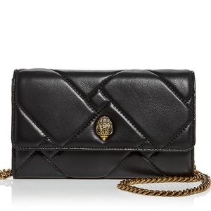 KURT GEIGER LONDON
Kensington Quilted Leather Chain Wallet